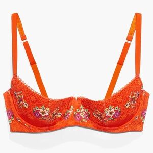Savage X FENTY DOLLED UP LACE QUARTER CUP BRA